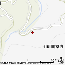 徳島県吉野川市山川町桑内187周辺の地図