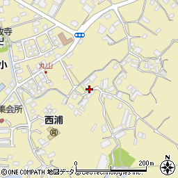 山口県防府市西浦1606周辺の地図