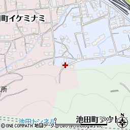 徳島県三好市池田町イケミナミ1543周辺の地図