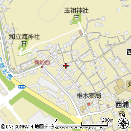 山口県防府市西浦2036周辺の地図