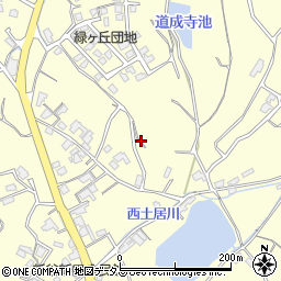 愛媛県今治市新谷周辺の地図
