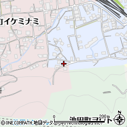 徳島県三好市池田町イケミナミ3986周辺の地図
