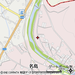 和歌山県有田郡広川町名島391周辺の地図