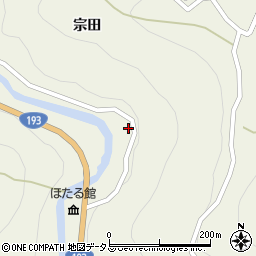 徳島県吉野川市美郷宗田226周辺の地図