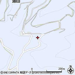 徳島県美馬郡つるぎ町貞光浦山797周辺の地図