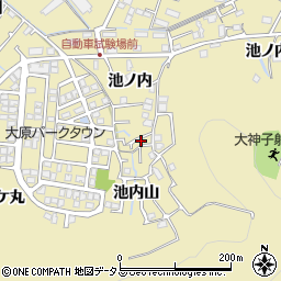 徳島県徳島市大原町池ノ内18-4周辺の地図