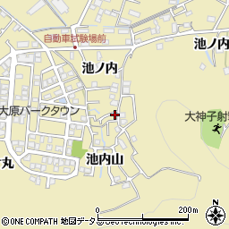 徳島県徳島市大原町池ノ内18-3周辺の地図