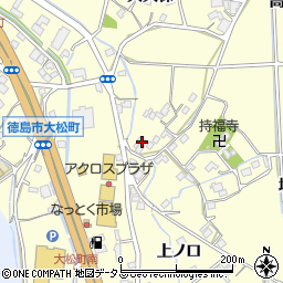 徳島県徳島市大松町大久保94周辺の地図