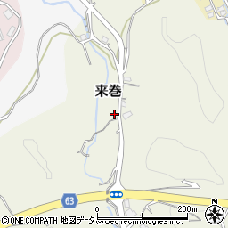 山口県下松市来巻137-1周辺の地図