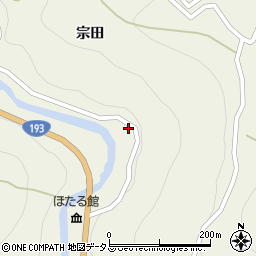 徳島県吉野川市美郷宗田231周辺の地図