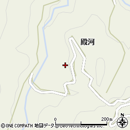 徳島県吉野川市美郷殿河99周辺の地図