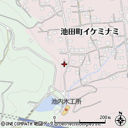 徳島県三好市池田町イケミナミ2076周辺の地図