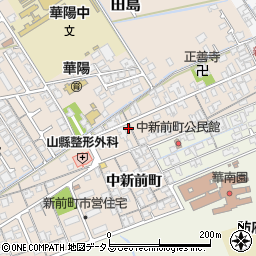 山口県防府市田島中新前町954周辺の地図