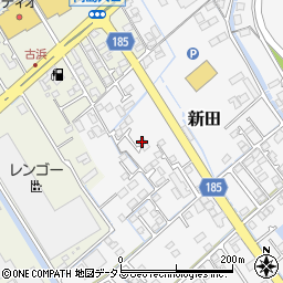 山口県防府市新田1665周辺の地図
