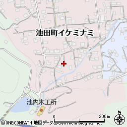 徳島県三好市池田町イケミナミ1989周辺の地図