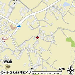 山口県防府市西浦573周辺の地図