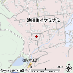 徳島県三好市池田町イケミナミ1984周辺の地図