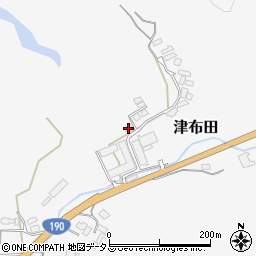 山口県山陽小野田市津布田1251-6周辺の地図