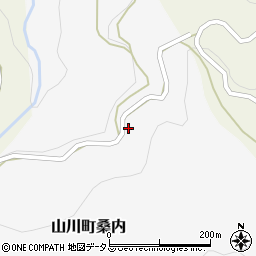 徳島県吉野川市山川町桑内108周辺の地図