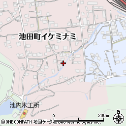 徳島県三好市池田町イケミナミ1999周辺の地図
