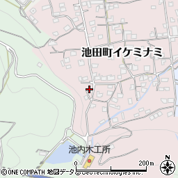 徳島県三好市池田町イケミナミ2078周辺の地図