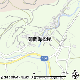 愛媛県今治市菊間町松尾周辺の地図