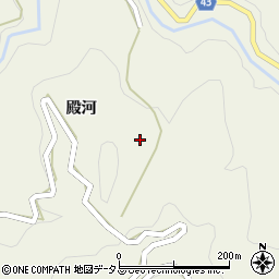 徳島県吉野川市美郷殿河194周辺の地図