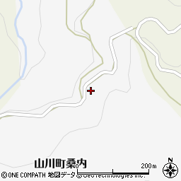 徳島県吉野川市山川町桑内107周辺の地図