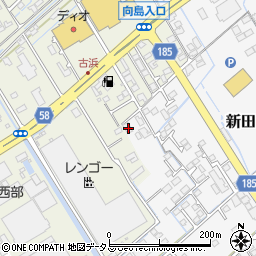 山口県防府市新田1661-1周辺の地図