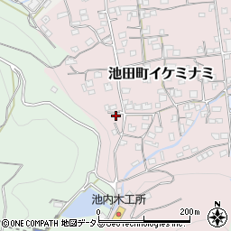 徳島県三好市池田町イケミナミ2079周辺の地図