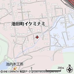 徳島県三好市池田町イケミナミ2000周辺の地図