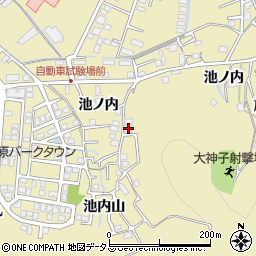 徳島県徳島市大原町池内山27-5周辺の地図