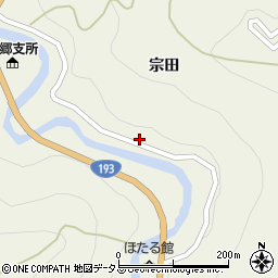 徳島県吉野川市美郷宗田270周辺の地図