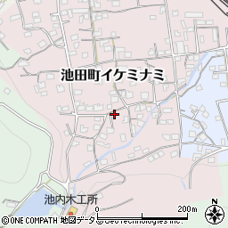 徳島県三好市池田町イケミナミ1985周辺の地図