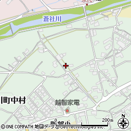 愛媛県今治市玉川町中村689周辺の地図