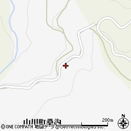 徳島県吉野川市山川町桑内107-1周辺の地図