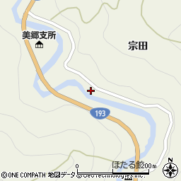 徳島県吉野川市美郷宗田273-1周辺の地図