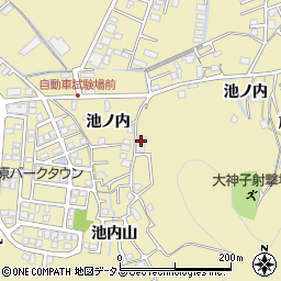 徳島県徳島市大原町池内山29周辺の地図