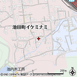 徳島県三好市池田町イケミナミ2001周辺の地図