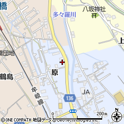 徳島県徳島市勝占町周辺の地図