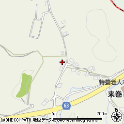 山口県下松市来巻1076周辺の地図