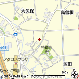 徳島県徳島市大松町大久保83周辺の地図