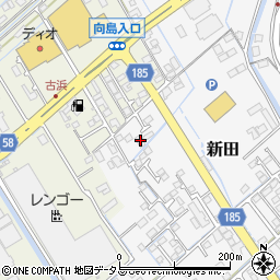 山口県防府市新田1657周辺の地図