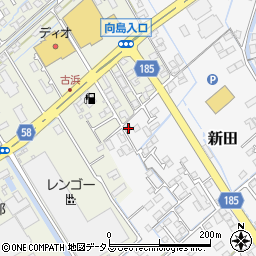 山口県防府市新田1658周辺の地図