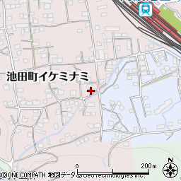 徳島県三好市池田町イケミナミ1873周辺の地図