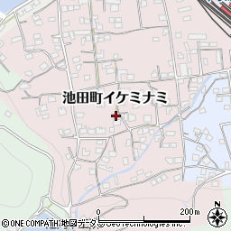徳島県三好市池田町イケミナミ1964周辺の地図