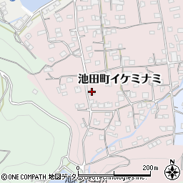 徳島県三好市池田町イケミナミ1973周辺の地図