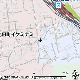 徳島県三好市池田町イケミナミ2004周辺の地図