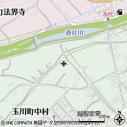 愛媛県今治市玉川町中村449-2周辺の地図