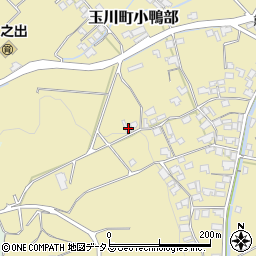 愛媛県今治市玉川町小鴨部376-2周辺の地図